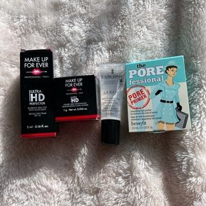 Misc. Makeup Primer and Powder Samples - All Brand New